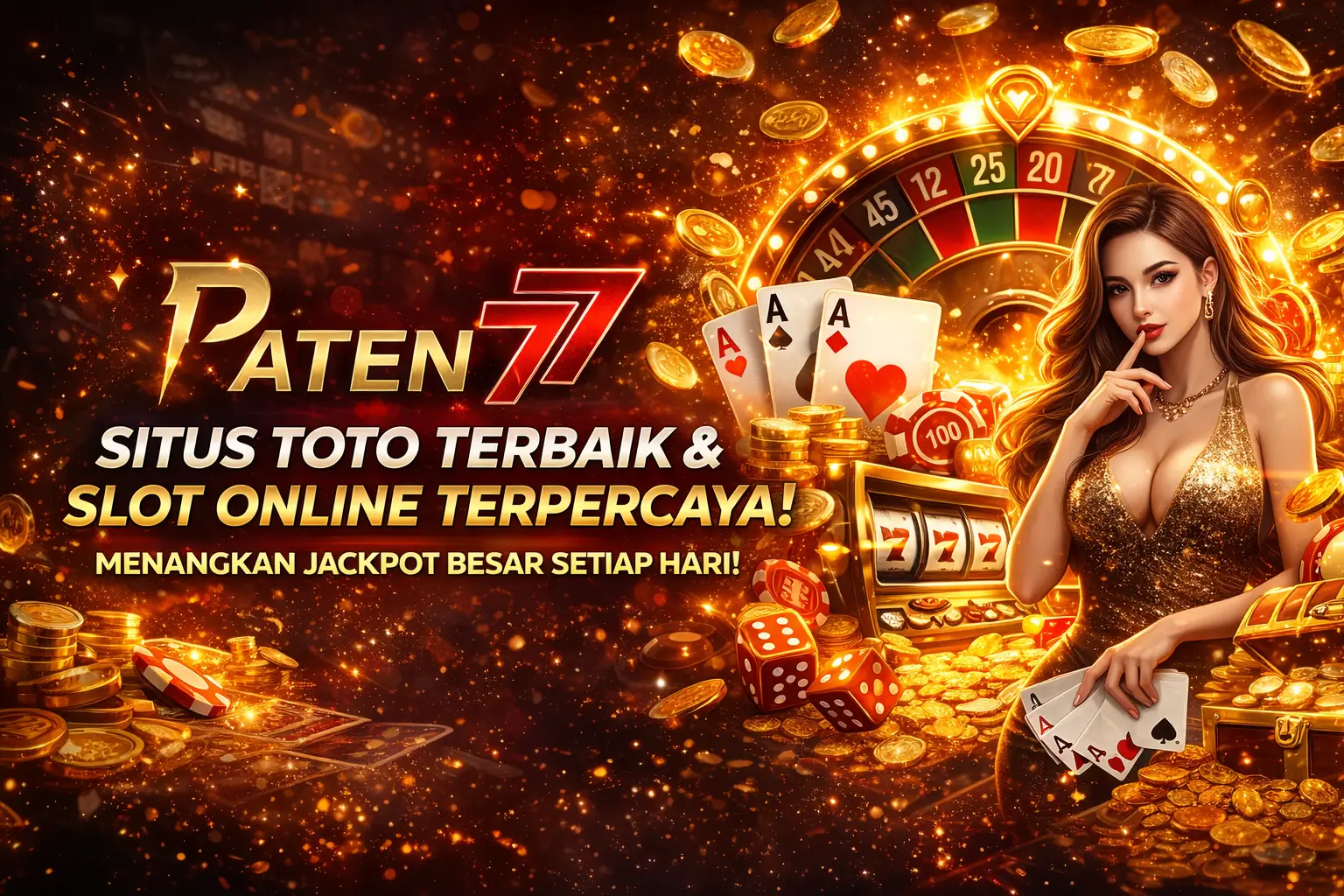 PATEN77 - Main Disini Pasti Ada Bonusnya & Gampang Menang Hari Ini